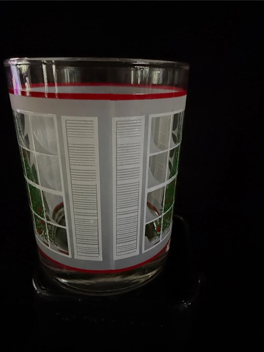 Waechtersbach Festive Vintage Window Tree Old Fashioned Glasses - (Set of 4)